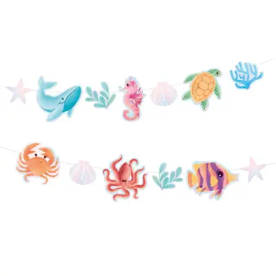 Ocean Party Banderoll 200cm