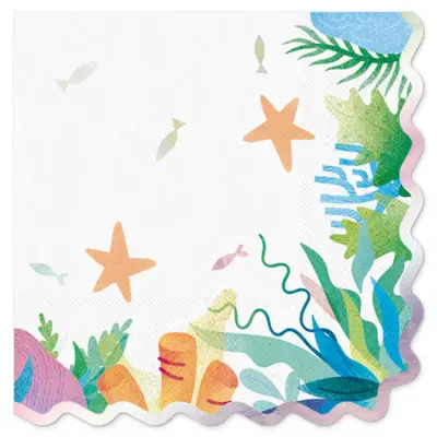 Ocean Party Servett 10-pack