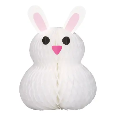 Påskhare Honeycomb Bordsdekoration