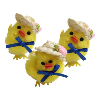 Påskkycklingar Bordsdekoration - 5-pack