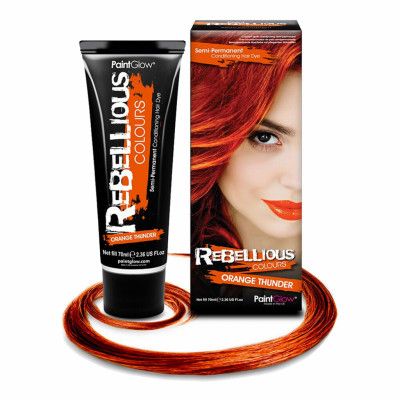 PaintGlow Semi-Permanent Hårfärg - Orange Thunder