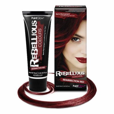 PaintGlow Semi-Permanent Hårfärg - Resurrection Red