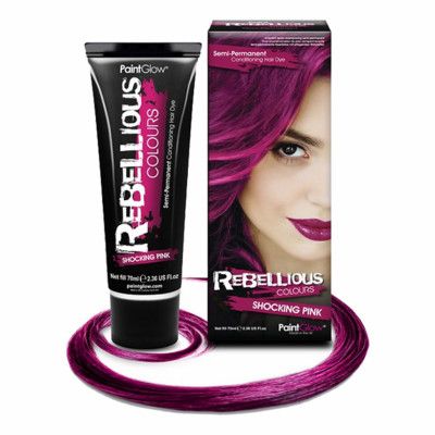 PaintGlow Semi-Permanent Hårfärg - Shocking Pink