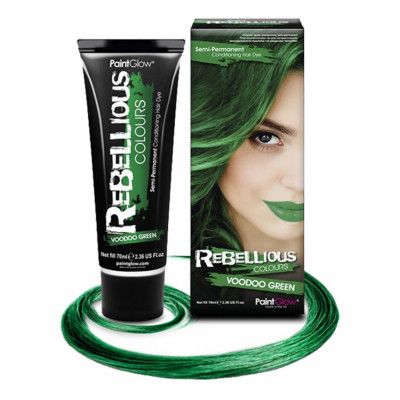 PaintGlow Semi-Permanent Hårfärg - Voodoo Green