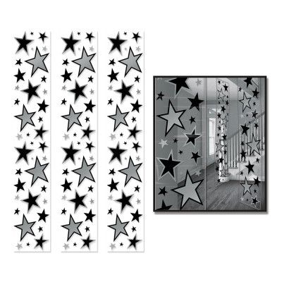 Paneler Stjärnor Hängande Dekoration - 3-pack