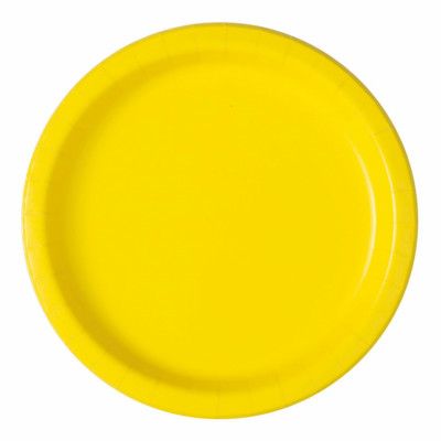 Pappersassietter Gul - 20-pack