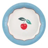 Pappersassietter Körsbär - 6-pack