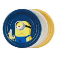 Pappersassietter Minions - 6-pack