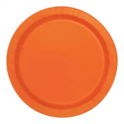 Pappersassietter Orange - 20-pack