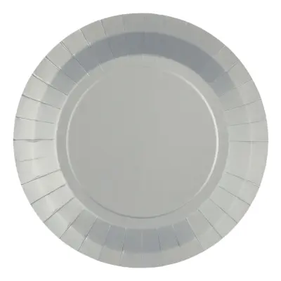 Pappersassietter Silver - 10-pack