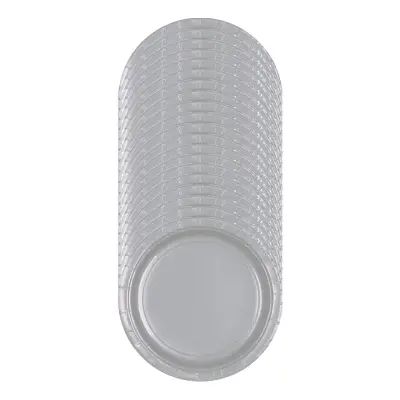 Pappersassietter Silver - 20-pack