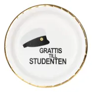 Pappersassietter Studentmössa - 8-pack