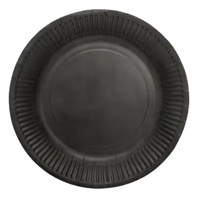 Pappersassietter Svarta - 8-pack