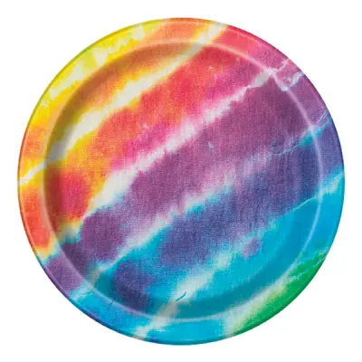 Pappersassietter Tie Dye - 8-pack