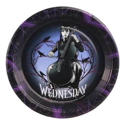 Pappersassietter Wednesday - 8-pack