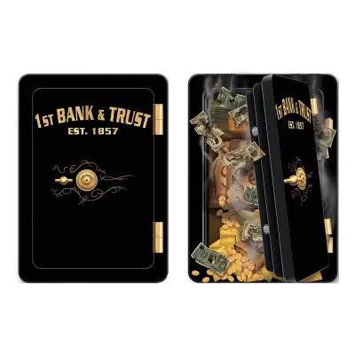 Pappersdekorationer Bankvalv