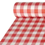 Pappersduk Röd Rutig