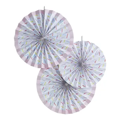 Pappersfjädrar Pastell Strössel