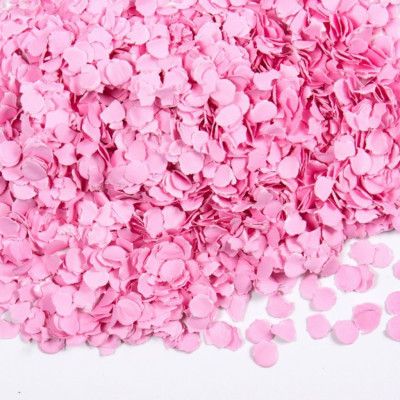 Papperskonfetti Babyrosa - 1 kg