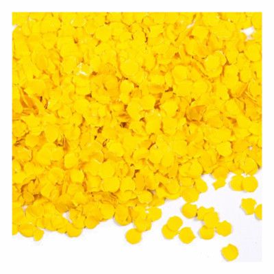 Papperskonfetti Gul - 1 kg