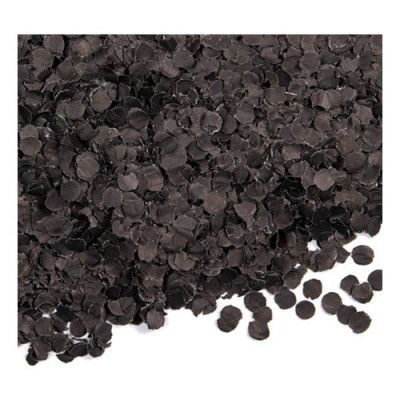 Papperskonfetti Svart - 1 kg