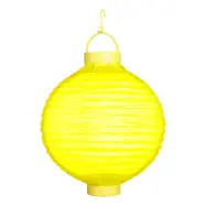 Papperslykta LED Gul