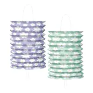 Papperslyktor Daisies - 2-pack
