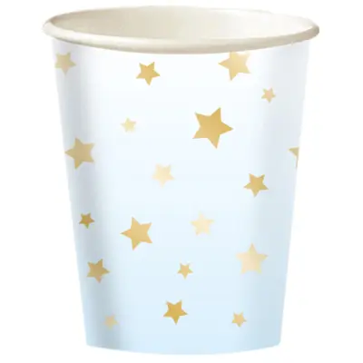 Pappersmugg Blå Fade 1 Års Kalas 8-pack