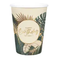 Pappersmuggar Birthday Jungle Vert - 10-pack