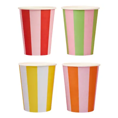 Pappersmuggar Bright Banquet - 8-pack