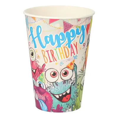 Pappersmuggar Funny Monsters - 10-pack