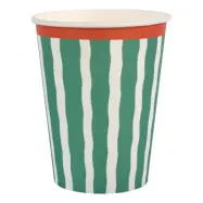 Pappersmuggar Grön/Orange - 6-pack