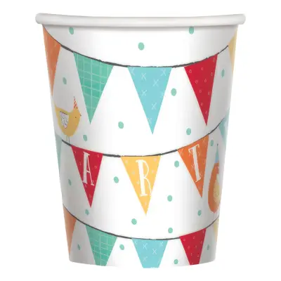 Pappersmuggar Happy Birthday Konfetti - 8-pack