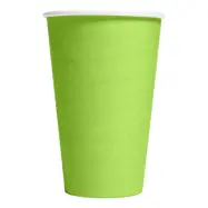Pappersmuggar Limegröna Stora - 10-pack