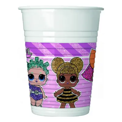 Plastmuggar LOL Surprise - 8-pack