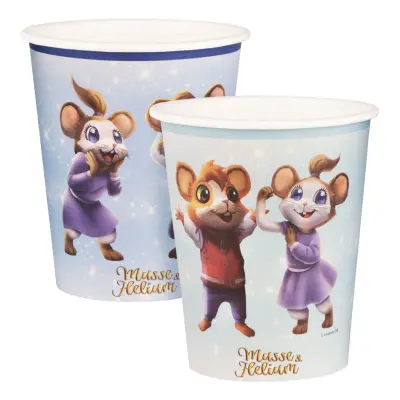 Pappersmuggar Musse&Helium - 8-pack