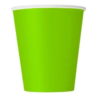 Pappersmuggar Neongröna - 14-pack