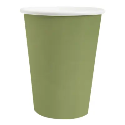 Pappersmuggar Oliv - 10-pack