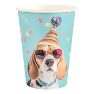 Pappersmuggar Party Hund - 6-pack