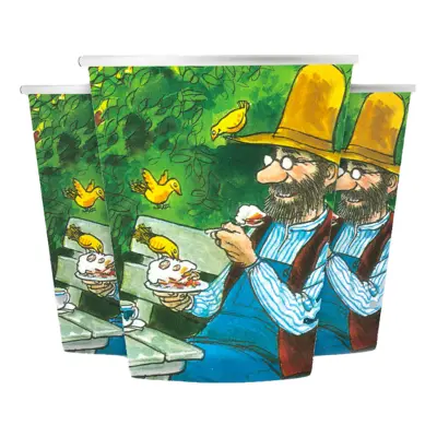 Pappersmuggar Pettson & Findus - 8-pack