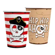 Pappersmuggar Pirat Hip Hip Ahoy - 8-pack