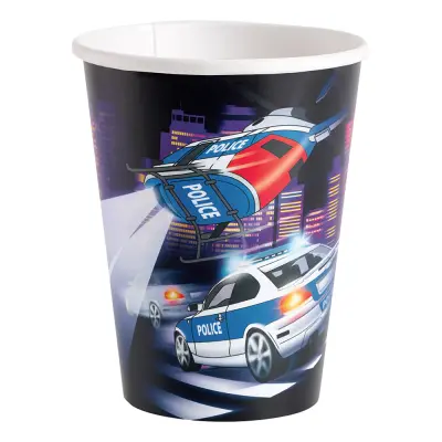 Pappersmuggar Polis - 8-pack