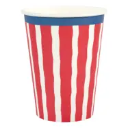 Pappersmuggar Röd/Blå - 6-pack