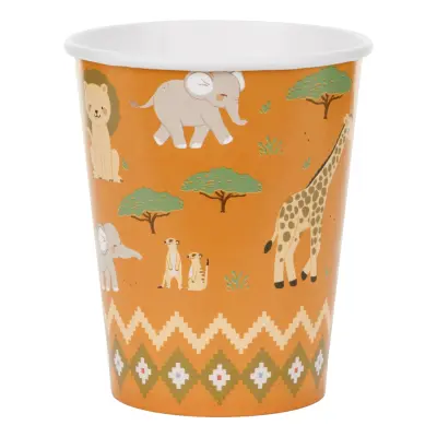 Pappersmuggar Safari Party - 6-pack