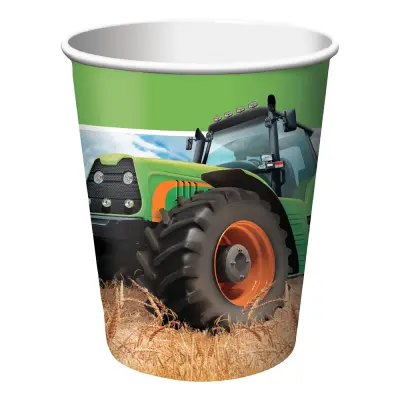 Pappersmuggar Tractor Time - 8-pack