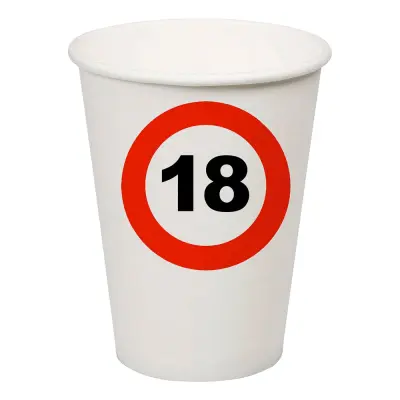 Pappersmuggar Trafikskylt - Trafikskylt 18