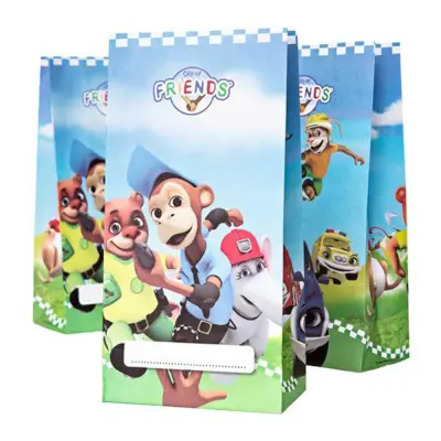 Papperspåsar Vännernas Stad - 6-pack