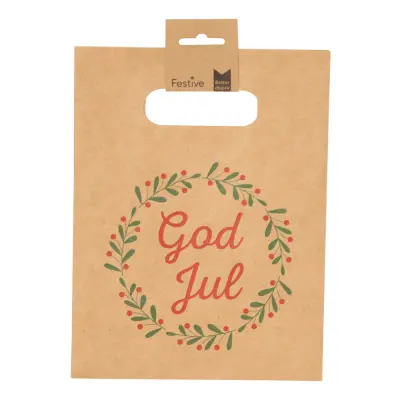 Papperspåse God Jul - 1-pack