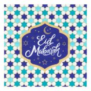 Pappersservetter Eid Mubarak - 20-pack