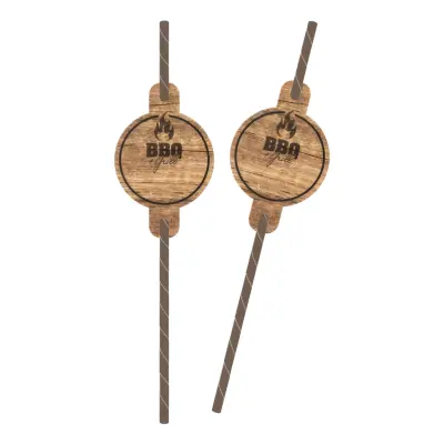 Papperssugrör BBQ Grill - 8-pack